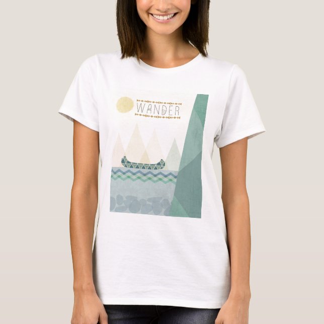 T-shirt Outdoor Geo III | Wander (Devant)
