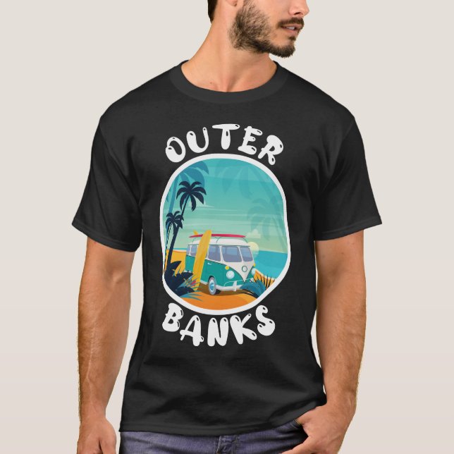 T-shirt Outer Banks Chemises Hommes Femmes Enfants OBX Tsh (Devant)