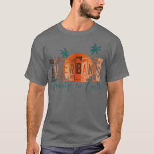 T-shirt Outer Banks Paradis vintage sur NC OBX Terre rétro