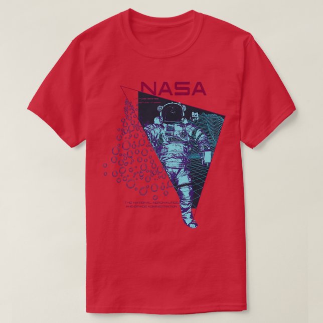 T-shirt Outer Space Nasa Astronaut Exploration Science Ast (Design devant)