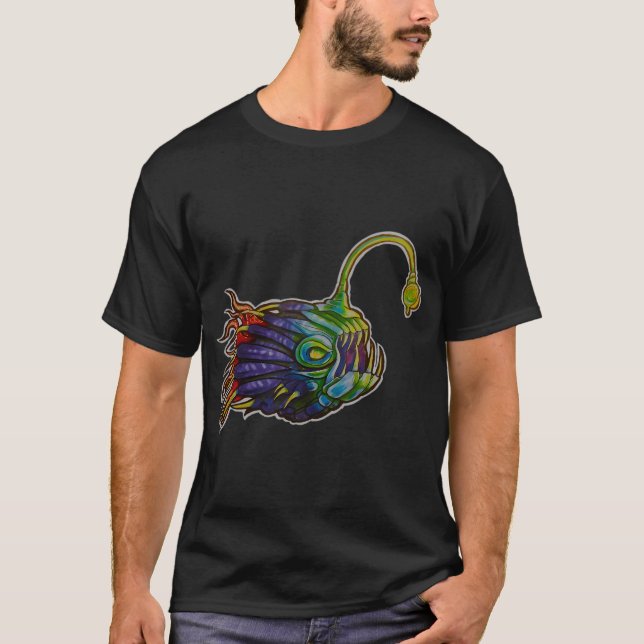 T-shirt Outer Wilds Poisson-pêcheur Alien (Devant)