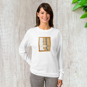 T-shirt Outil de comptage classique de l'abaque en bois vi