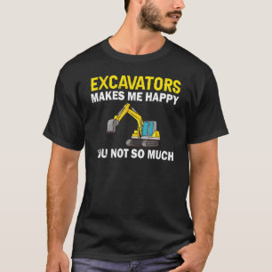 T-shirt Outil d'excavateur de commande à distance Digger M