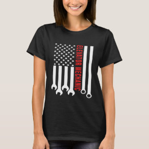 T-shirt Outil d'indicateur de maintenance mécanique de l'a