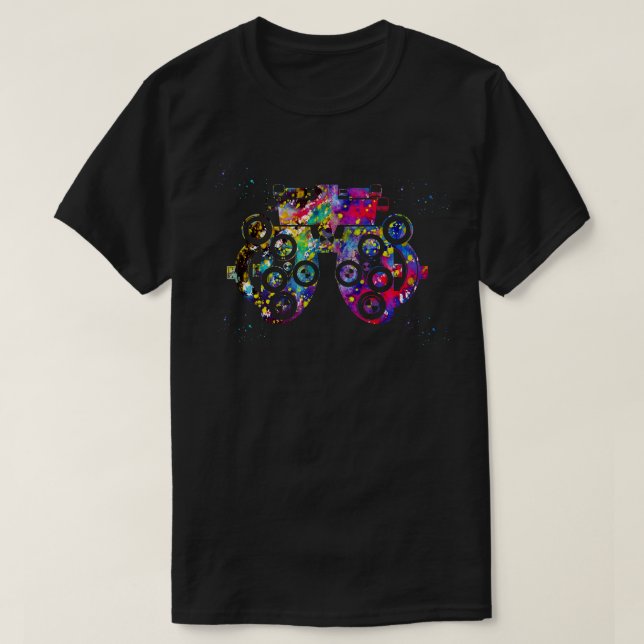 T-shirt Outil d'optométrie 3 (Design devant)