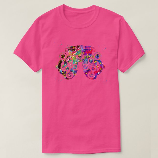 T-shirt Outil d'optométrie 3 (Design devant)