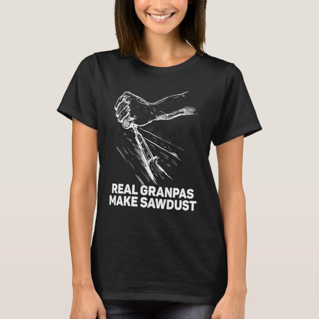 T-shirt Outil grand-père Carpenter (Devant)
