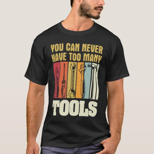 T-shirt Outil mécanique artisan (Devant)