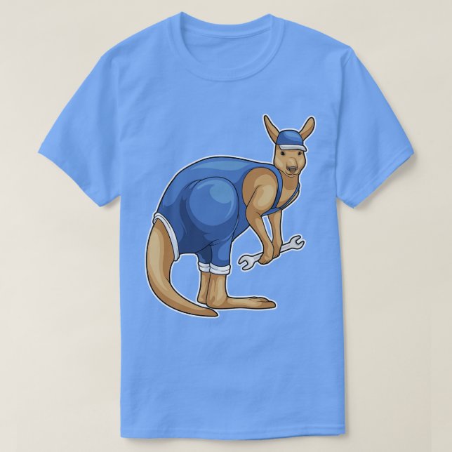 T-shirt Outil mécanique Kangaroo (Design devant)