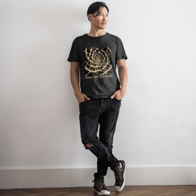 T-shirt Outil - Sortie Spirale Continuer - Séquence Fibona (Créateur téléchargé)