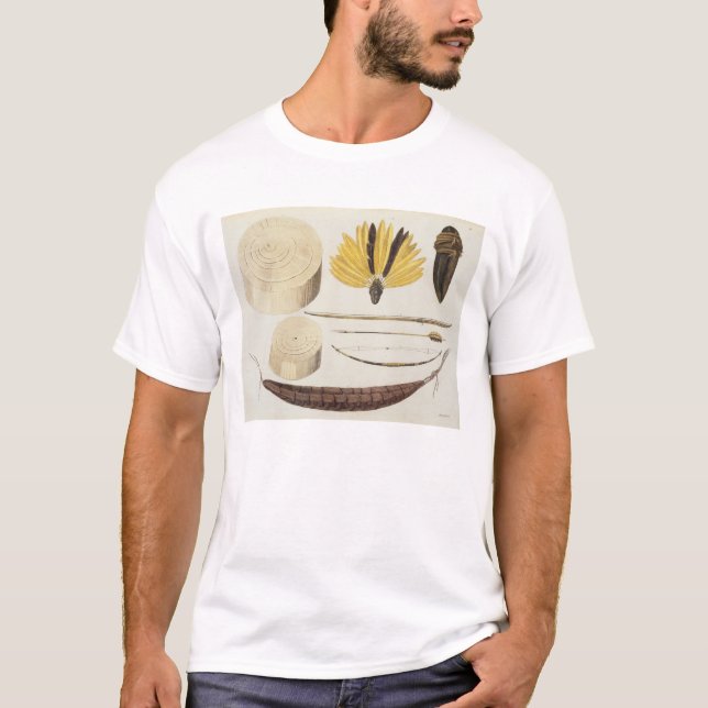 T-shirt Outils, armes et ustensiles de Puri et de (Devant)