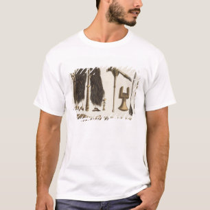 T-shirt Outils de Tahitian et instruments cérémonieux,