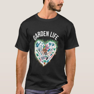 T-shirt Outils de vie de jardin et amateurs de plantes