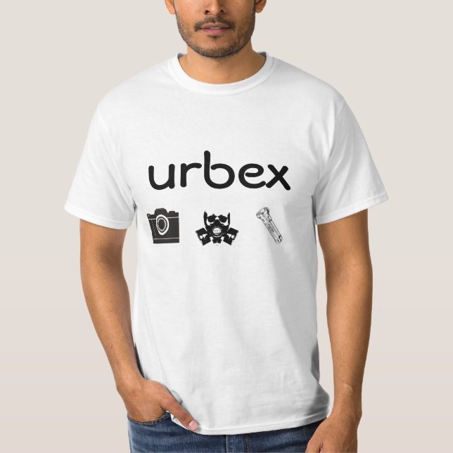 T-shirt outils d'urbex (Devant)