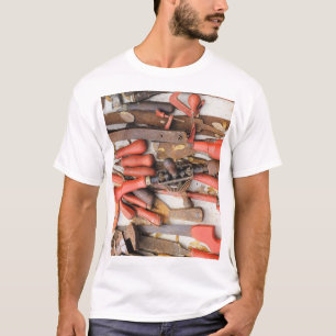 T-shirt Outils Outil Russe antique Red Man