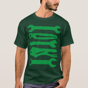 T-shirt Outils - Vert