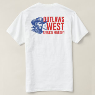 T-shirt Outlaw West Cowboy