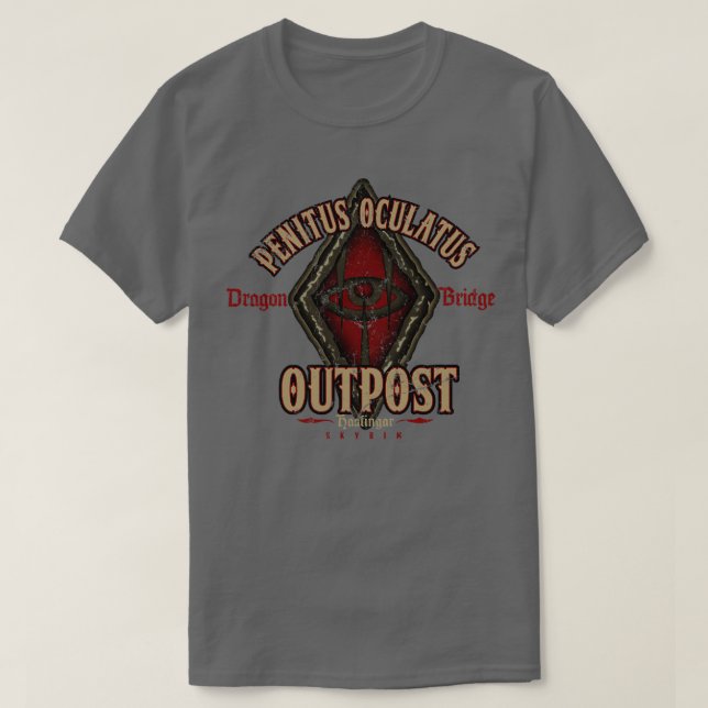 T-shirt Outpost de Penitus Oculatus (Design devant)