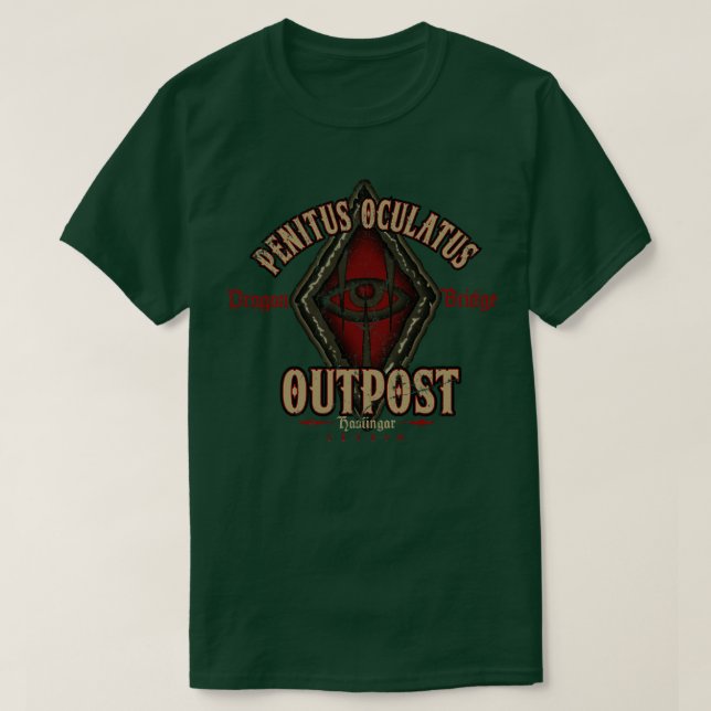 T-shirt Outpost de Penitus Oculatus (Design devant)