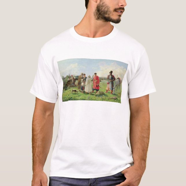 T-shirt Outre de au centre serveur de Zaporozhian, 1889 (Devant)