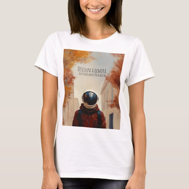 T-shirt Outro Planeta (Devant)