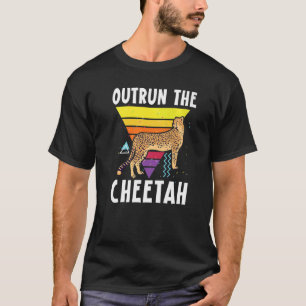 T-shirt Outrun Le Zookeeper animal de la faune de Cheetah