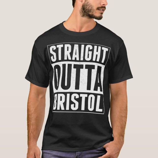 T-shirt Outta droit Bristol (Devant)