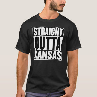 T-shirt Outta droit le Kansas