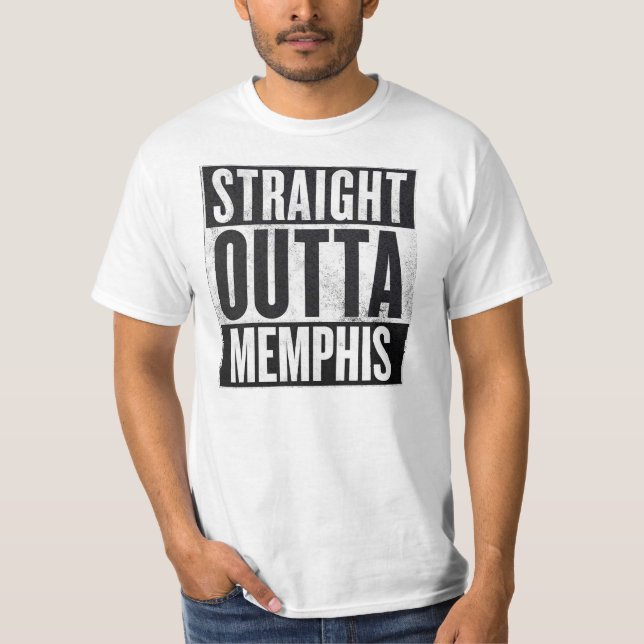 T-shirt Outta droit Memphis (Devant)