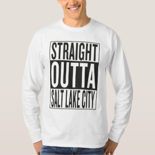 T-shirt outta droit Salt Lake City