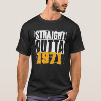 Outta droite 1971 Anniversaire Amusants