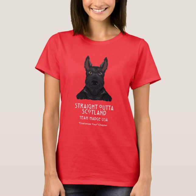 T-shirt "Outta" féminin (Devant)