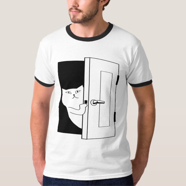 T-shirt ouverture de la porte (Devant)