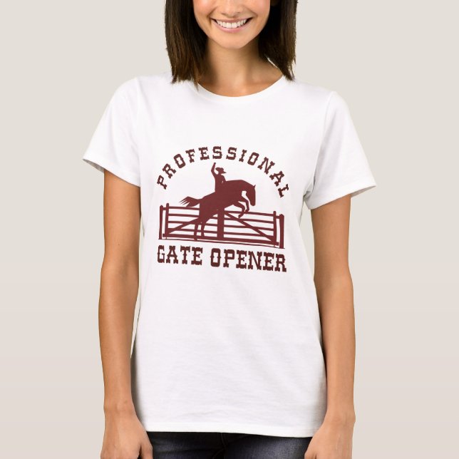 T-shirt Ouverture de porte professionnelle (Devant)