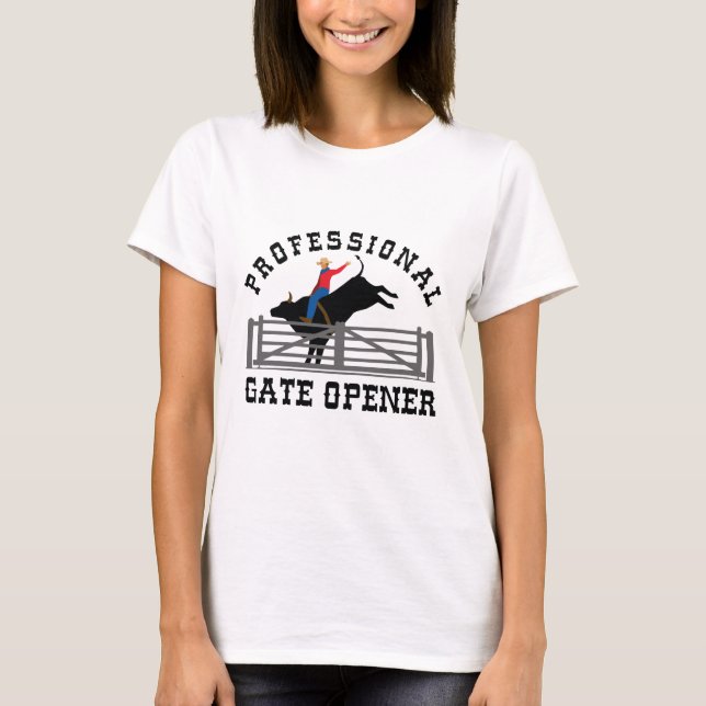 T-shirt Ouverture de porte professionnelle (Devant)