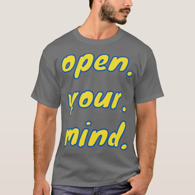T-shirt ouvre ton esprit (Devant)