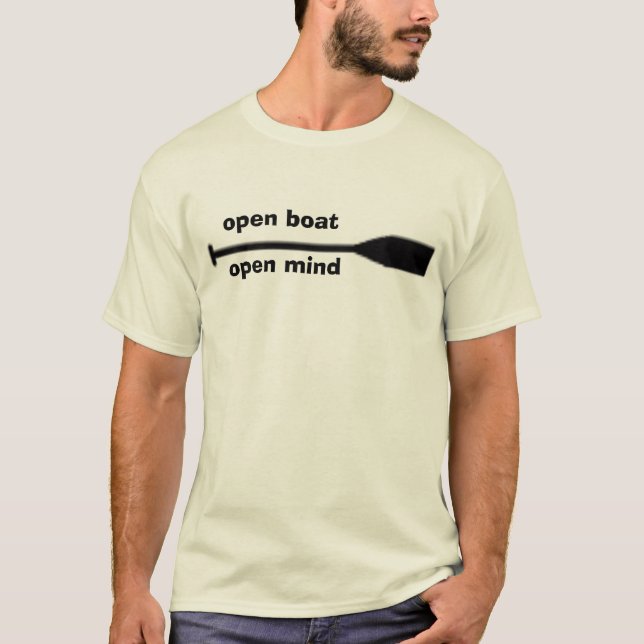 T-shirt ouvrez le bateau (Devant)