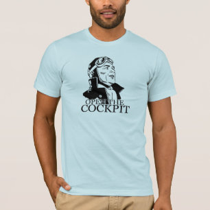 T-shirt Ouvrez le cockpit