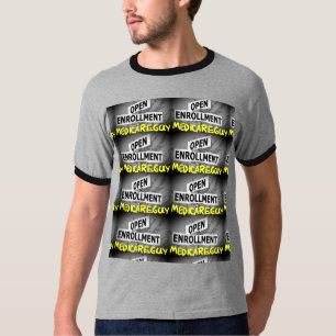 T-shirt Ouvrez l'inscription