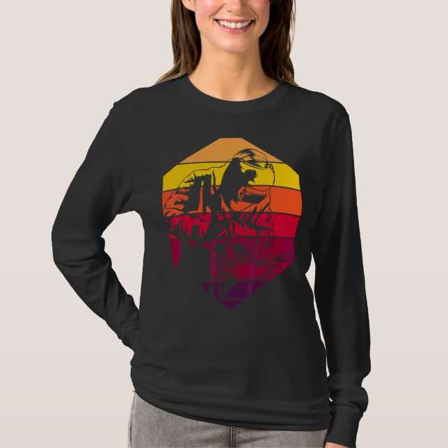 T-shirt Ouvrier de serrurier de soudure 6 (Devant)
