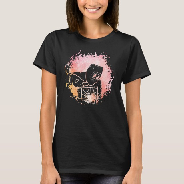 T-shirt Ouvrier de serrurier soudeur (Devant)