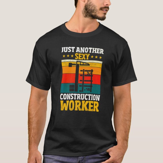 T-shirt Ouvrier du bâtiment   Manoeuvre du bâtiment Entrep (Devant)