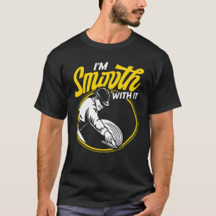 T-shirt Ouvrier en Béton Homme Je Suis Doué Pour Ça Vintag