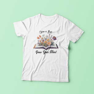 T-shirt Ouvrir un livre faire grandir votre esprit