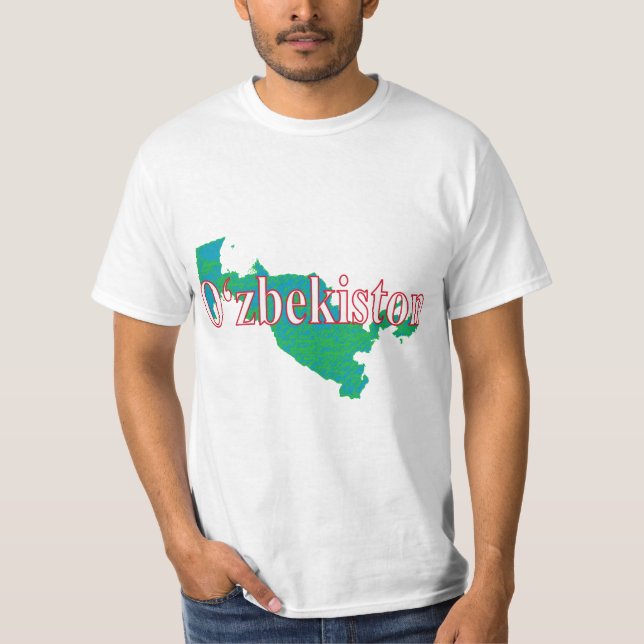 T-shirt Ouzbékistan (Devant)