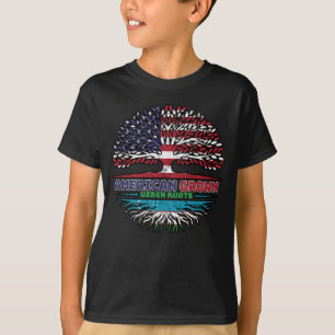T-shirt Ouzbékistan Ouzbek États-Unis Amérique États-Unis