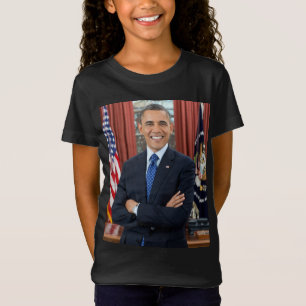 T-Shirt Oval Office Portrait, Obama Barack Président des É