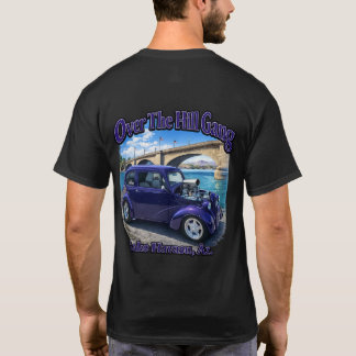 T-shirt Over The Hill Gang Car Club Lake Havasu AZ Hot Rod