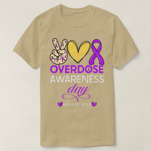T-shirt Overdose Awareness Day (1)  (Design devant)