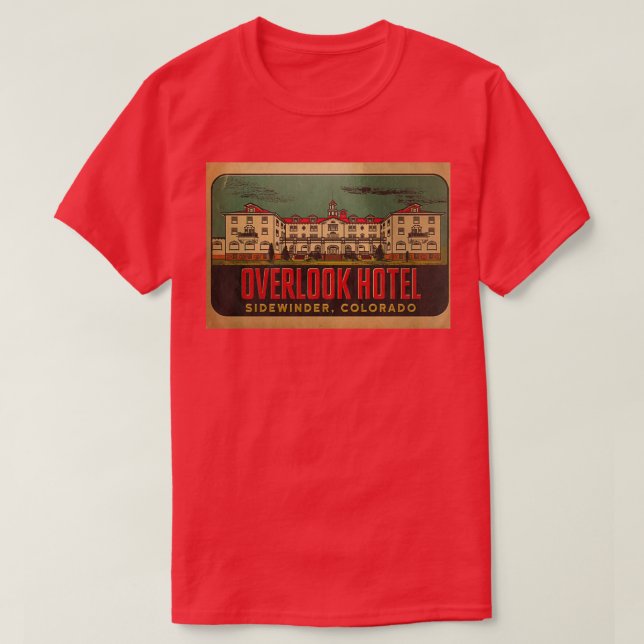 T-shirt Overlook Hotel Travel (Design devant)